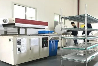 Packaging area